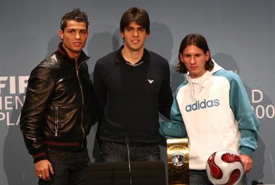 Cristiano , Ricardo et Lionel